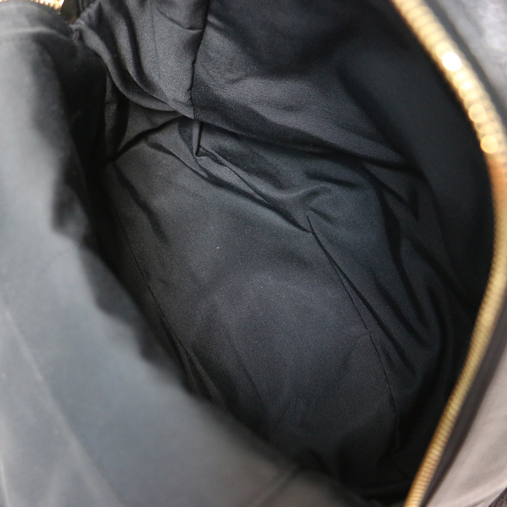 COACH bag, black, leather, backpack, grained genuine ladies - Picture 5 of 9